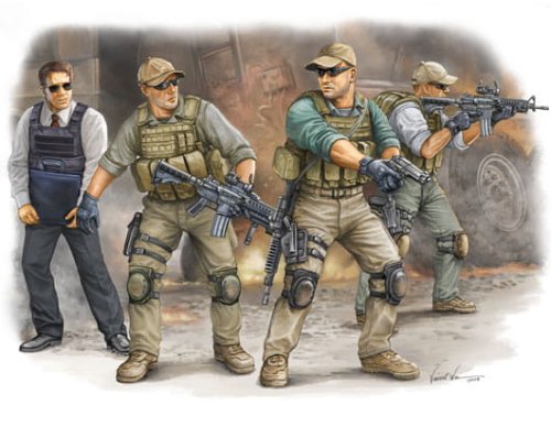 Go to product TRUMPETER 00420 - 1:35 PMC in Iraq VIP Protection