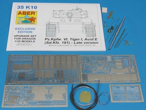 Go to product ABER 35K10 - 1:35 Pz.Kpfw. VI Ausf.E (Sd.Kfz.181) Tiger I - Late version (premium set)