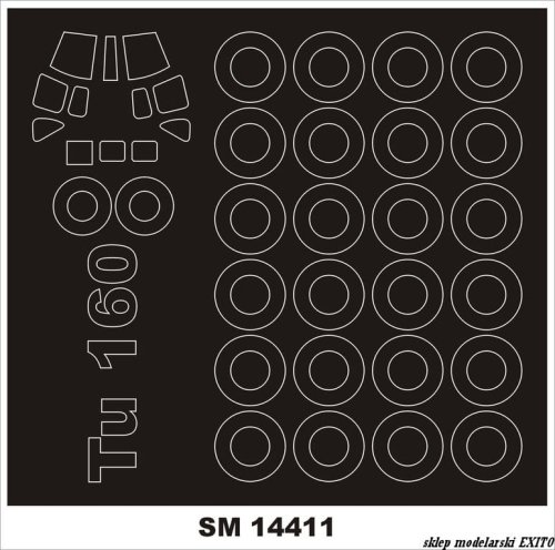 Go to product MONTEX SM14411 - 1:144 Tu-160