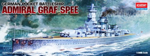 Go to product ACADEMY 14103 - 1:350 Admiral Graf Spee