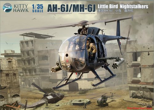 Go to product KITTY HAWK 50003 - 1:35 AH-6J/MH-6J Little Bird Nightstalkers