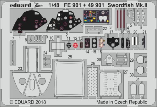 Go to product EDUARD FE901 - 1:48 Swordfish Mk.II