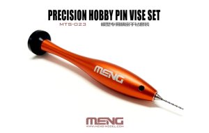MENG MODEL MTS023 - Precision Hobby Pin Vise Set - mini wiertarka wraz z zestawem wierteł
