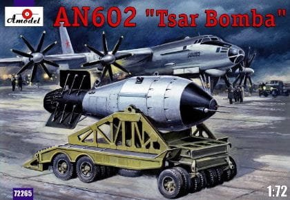 Go to product AMODEL 72265 - 1:72 Antonov An-602 Tsar Bomba