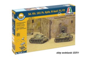 ITALERI 7514 - 1:72 Sd.Kfz.161 Pz.Kpfw. IV Ausf F1/F2