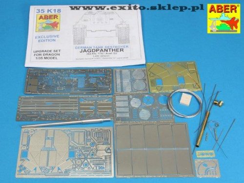 Go to product ABER 35K18 - 1:35 Jagdpanther Sd.Kfz.173 Ausf.G2 Late version