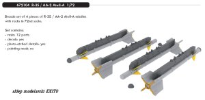 Eduard 672104 - 1:72 R-3S / AA-2 Atoll-A