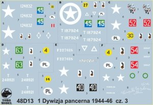 TORO MODEL 48D13 - 1:48 Polish 1st Armoured Division, 1944-46 vol.3