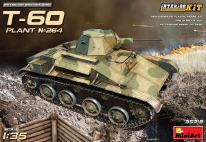 MINIART 35219 - 1:35 T-60 Plant No. 264 w/ interior kit
