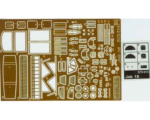 Go to product PART S72214 - 1:72 Yak-18