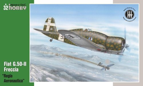 Go to product SPECIAL HOBBY 32061 - 1:32 Fiat G.50-II Regia Aeronautica