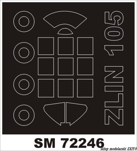 Go to product MONTEX SM72246 - 1:72 Zlin C-105