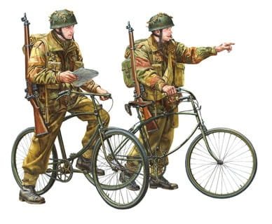 Go to product TAMIYA 35333 - 1:35 British Paratroopers & Bicycles Set