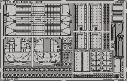 Go to product EDUARD 72516 - 1:72 B-17G bomb bay