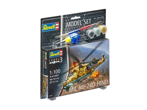 Go to product REVELL 64951 - 1:100 Mil Mi-24D Hind