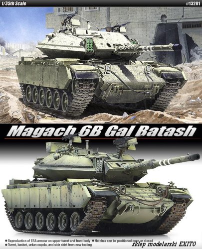 Go to product ACADEMY 13281 - 1:35 Magach 6B Gal Batash