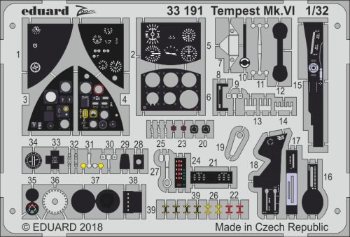 Go to product EDUARD 33191 - 1:32 Tempest Mk.VI