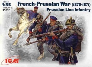 ICM 35012 - 1:35 Prussian Line Infantry, French-Prussian War (1870-1871)
