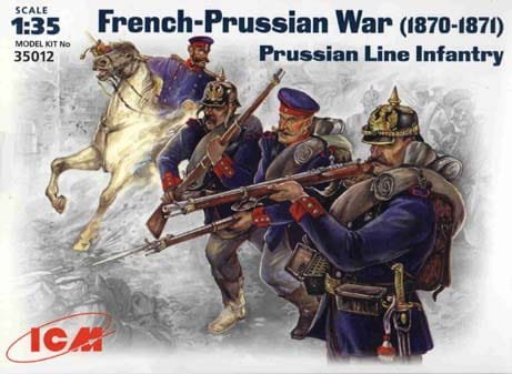 Go to product ICM 35012 - 1:35 Prussian Line Infantry, French-Prussian War (1870-1871)