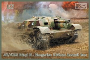 IBG 72051 - 1:72 40/43M Zrinyi II - Hungarian 105mm Assault Gun