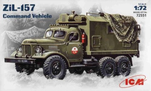 Go to product ICM 72551 - 1:72 ZiL-157, Command Vehicle