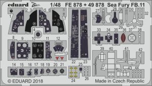 EDUARD FE878 - 1:48 Sea Fury FB.11