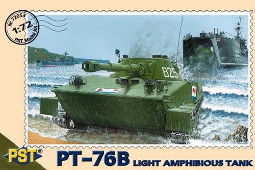 Go to product PST 72053 - 1:72 PT-76 B Light Amphibious Tank