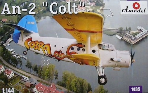 Go to product AMODEL 1435 - 1:144 Antonov An-2 Colt / Cobra