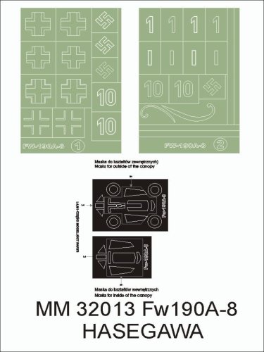 Go to product MONTEX MM32013 - 1:32 Focke Wulf Fw-190 A-8