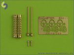 MASTER AM-48-035 - 1:48 Gun barrel for WWI German Spandau LMG 08/15