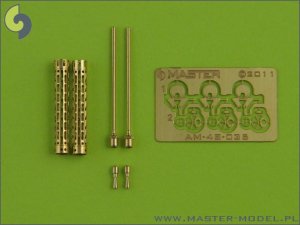 MASTER AM-48-035 - 1:48 Gun barrel for WWI German Spandau LMG 08/15