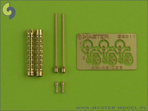 Go to product MASTER AM-48-035 - 1:48 Gun barrel for WWI German Spandau LMG 08/15