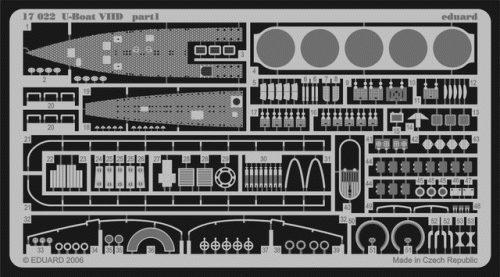 Go to product EDUARD 17022 - 1:144 U-Boat VIID