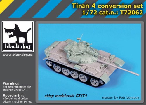 Go to product BLACK DOG T72062 - 1:72 Tiran 4 conversion set