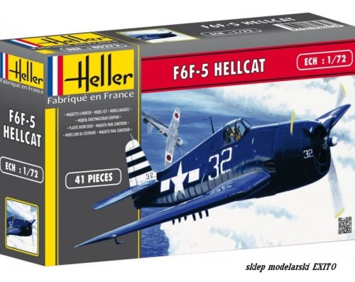 Go to product HELLER 80272 - 1:72 F6F-5 Hellcat