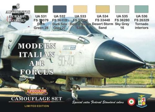 Go to product LIFECOLOR XS 07 - Modern Italian Air Forces
