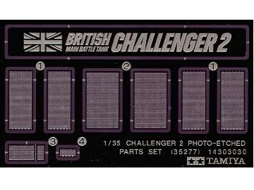 Go to product TAMIYA 35277 - 1:35 Challenger 2 Photo-Etched Part Set