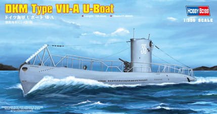 Go to product HOBBY BOSS 83503 - 1:350 DKM Navy Type VII-A U-Boat