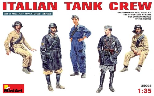 Go to product MINIART 35093 - 1:35 Italian Tank Crew