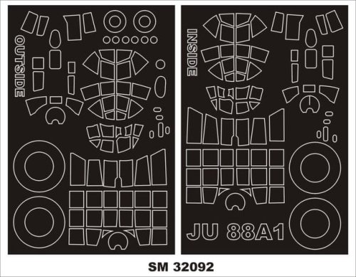 Go to product MONTEX SM32092 - 1:32 Ju 88 A-1