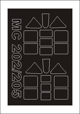 Go to product MONTEX SM32081 - 1:32 Macchi C.202/205