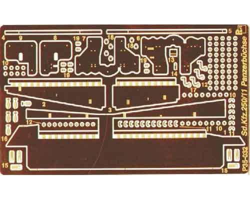 Go to product PART P35032 - 1:35 Sd.Kfz. 250/11 Panzerbuchse