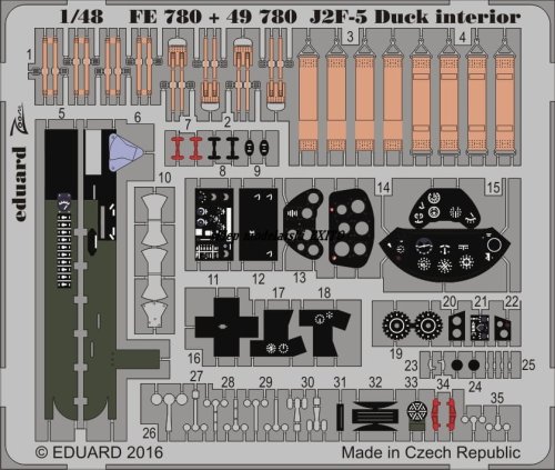 Go to product EDUARD 49780 - 1:48 J2F-5 Duck