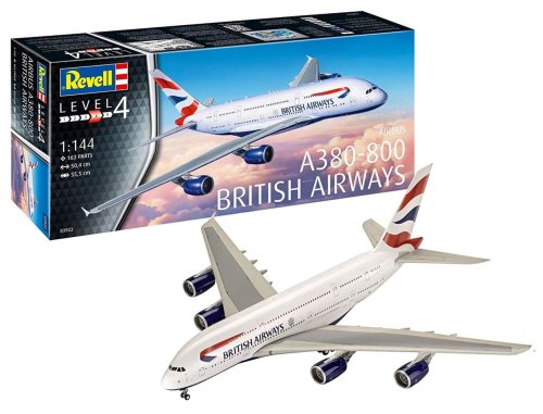 Go to product REVELL 03922 - 1:144 Airbus A380-800 British Airlines