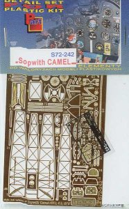 PART S72242 - 1:72 Sopwith Camel (single seat version)