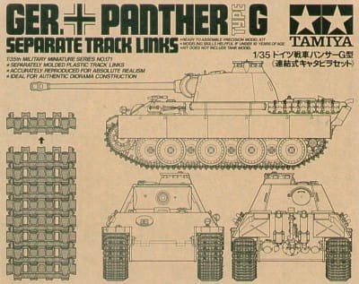 Go to product TAMIYA 35171 - 1:35 Panther G Separate Track