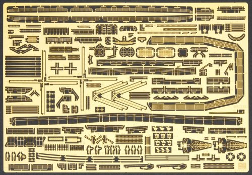 Go to product HASEGAWA 72113 QG13 - 1:350 Antarctica Observation Ship Soya Photo Etched Parts