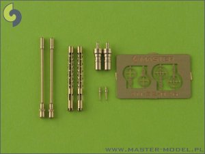 MASTER AM-32-026 - 1:32 Gun barrels for German aircraft MG 81 and MG 81Z