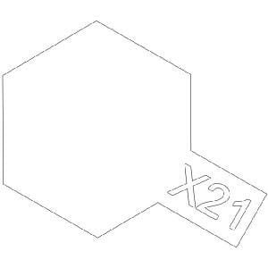 TAMIYA 81021 X-21 - Acrylic paint Flat Base 23 ml
