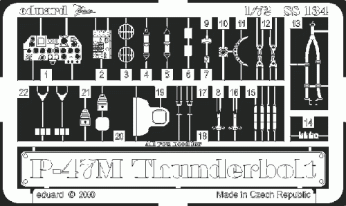 Go to product EDUARD SS134 - 1:72 P-47M